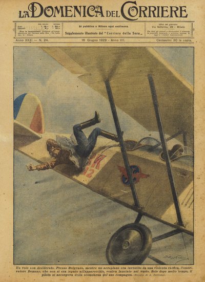 Un vol non désiré - Achille Beltrame