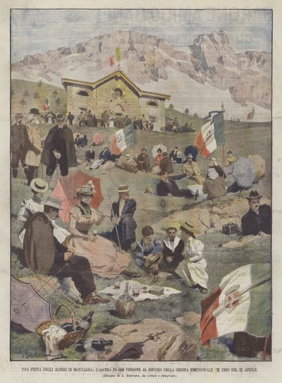 Une fête des arbres en montagne, l