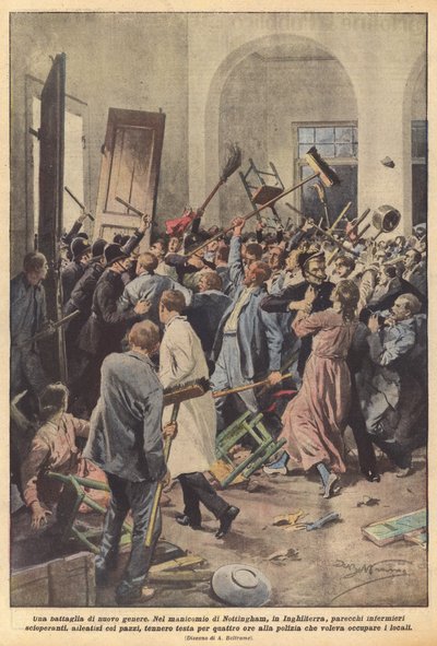 Une bataille de nouveau genre - Achille Beltrame