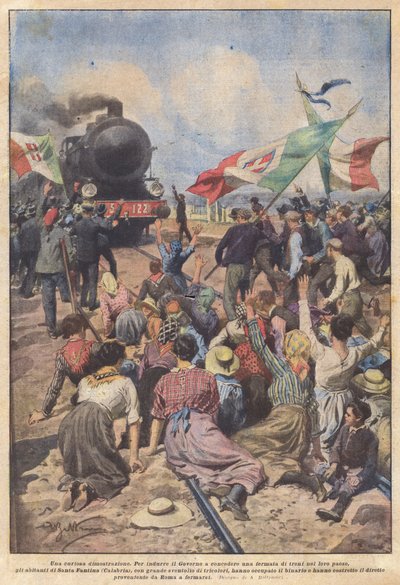 Une démonstration curieuse - Achille Beltrame