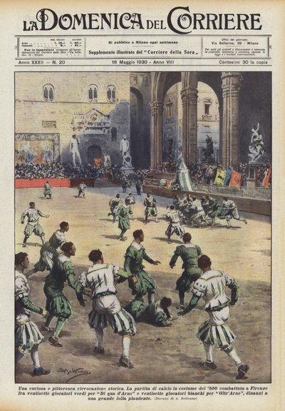 Une reconstitution historique curieuse et pittoresque - Achille Beltrame