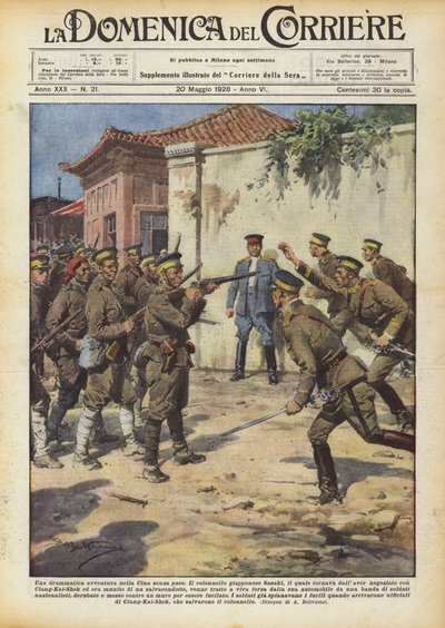 Aventure dramatique en Chine - Achille Beltrame