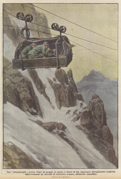 Un dreadnought aérien - Achille Beltrame