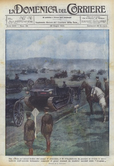 Une nouveauté dans les moyens de guerre - Achille Beltrame