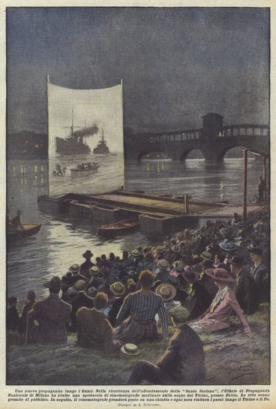Une nouvelle propagande le long des rivières - Achille Beltrame