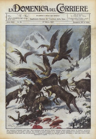 Une bataille singulière sur les sommets - Achille Beltrame