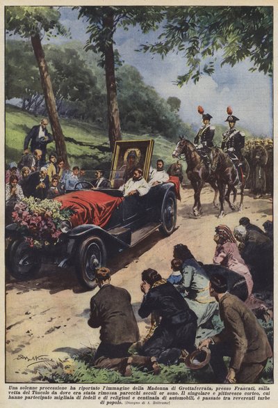 Une procession solennelle a ramené l