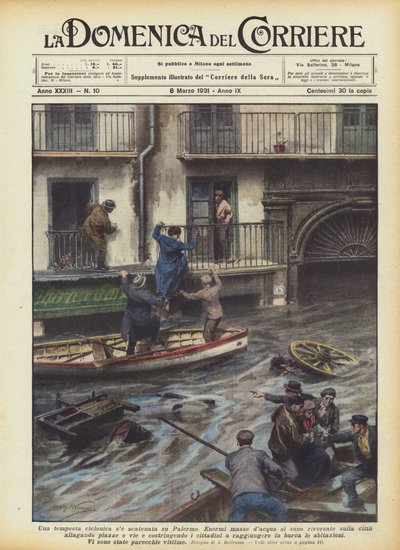 Une tempête cyclonique s