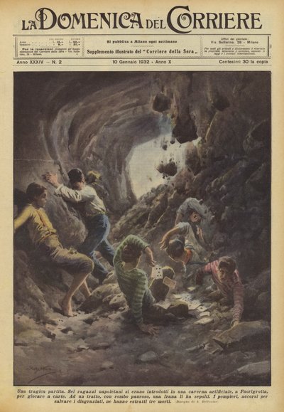 Une partie tragique - Achille Beltrame