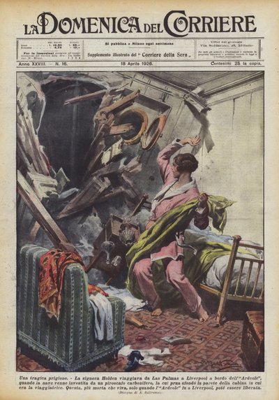 Une prison tragique - Achille Beltrame