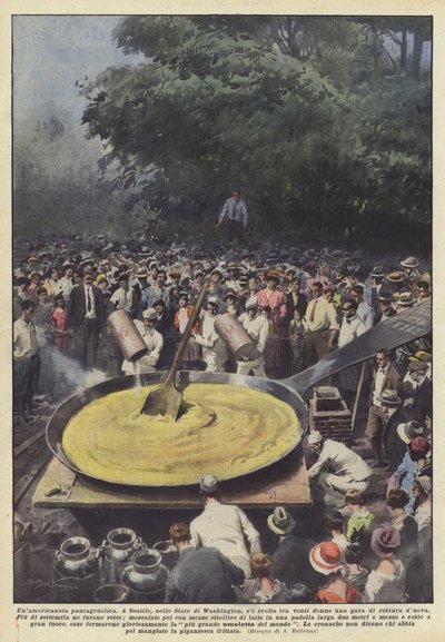 Une extravagance pantagruélique américaine - Achille Beltrame