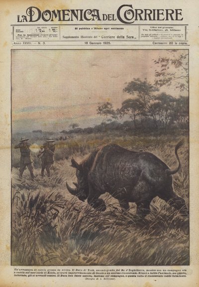 Une aventure de grande chasse en Afrique - Achille Beltrame