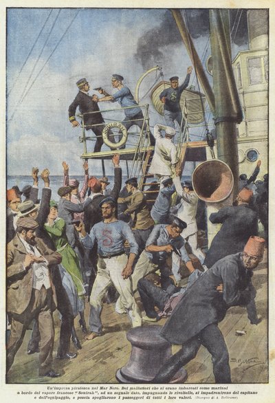 Une entreprise pirate en mer Noire - Achille Beltrame
