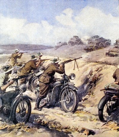Seconde Guerre mondiale-1940 1941-Campagne en Afrique du Nord-