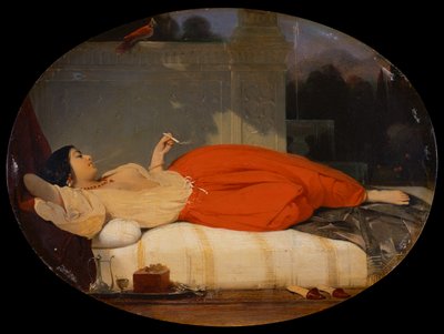 Odalisque - Achille Devéria