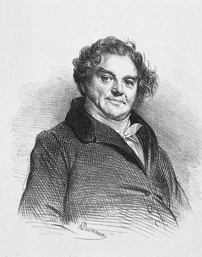 Portrait de Vidocq par Achille Devéria - Achille Devéria