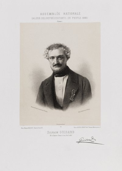 Assemblée nationale, galerie des représentants du peuple - Sylvain Guizard (Creuse) - Achille Devéria