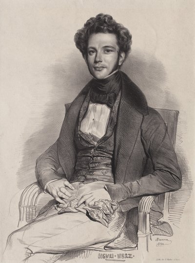 Henri Herz, pianiste - Achille Devéria