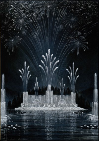 Grandes eaux lumineuses - Achille Duchêne