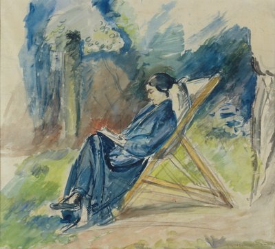 Femme au chaise longue, vers 1935 - Achille Emile Othon Friesz