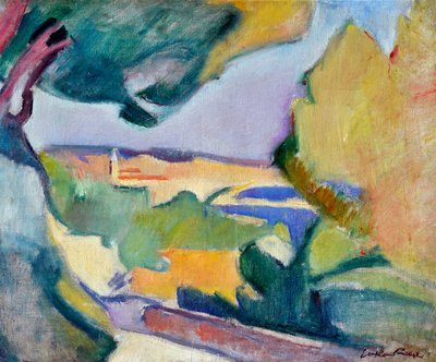 Paysage méditerranéen, vers 1907 - Achille Emile Othon Friesz