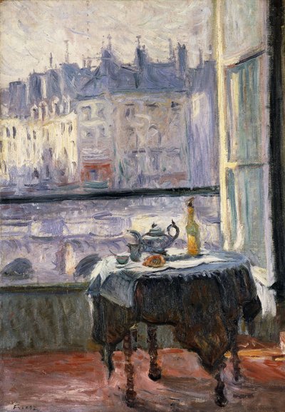 Nature Morte à la Fenêtre Ouverte - Achille Emile Othon Friesz