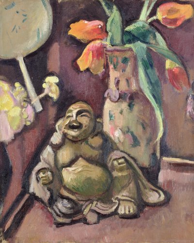Nature morte avec une statuette de Bouddha - Achille Emile Othon Friesz