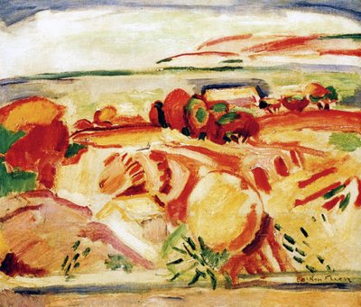 La Baie de Cassis, France, c.1906 - Achille Emile Othon Friesz