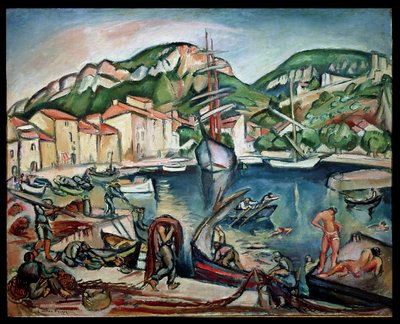 Le port de Ciotat - Achille Emile Othon Friesz