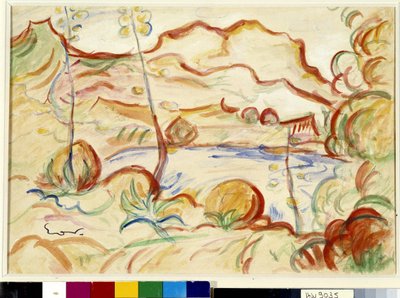 Vue de Cassis, Cap Canaille - Achille Emile Othon Friesz