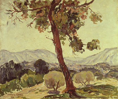 Paysage boisé - Achille Emile Othon Friesz