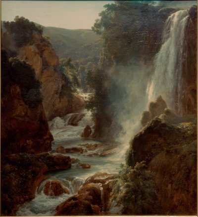 La cascade de Tivoli - Achille Etna Michallon