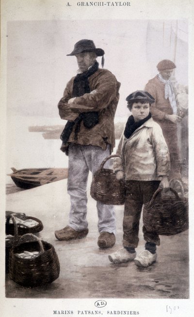 Paysans marins sardes - Achille Granchi Taylor