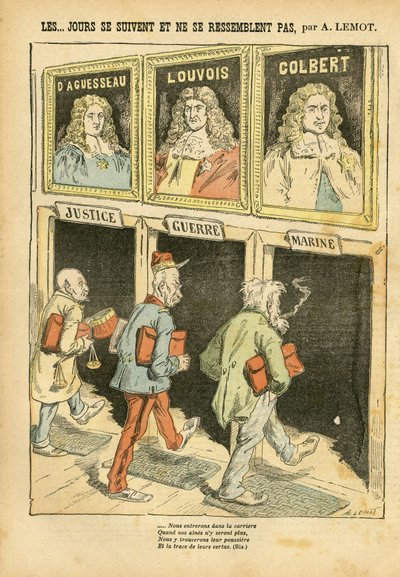 Illustration de Achille Lemot (1846-1909) dans Le Pèlerin - Achille Lemot
