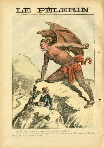 Illustration de Achille Lemot (1846-1909) dans Le Pèlerin - Achille Lemot