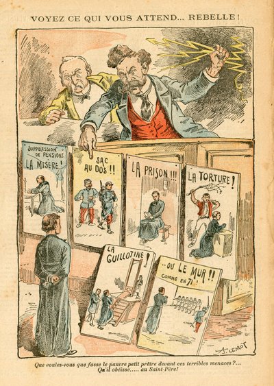 Le Pèlerin, Satirique en Couleurs - Achille Lemot