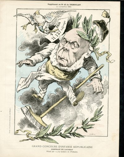 Le Triboulet, Satirique en N & B - Achille Lemot
