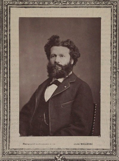 Portrait de Camille Flammarion 1842-1925, 1880 - Achille Melandri