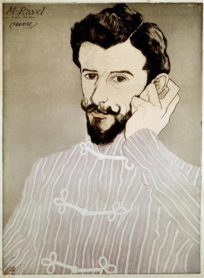 Maurice Ravel - Achille Ouvré