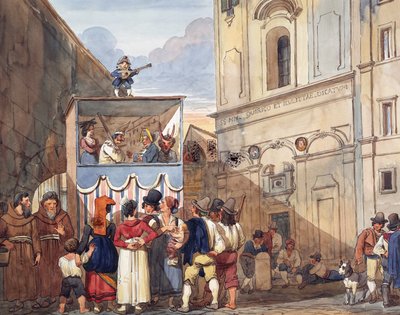 Théâtre de marionnettes dans l
