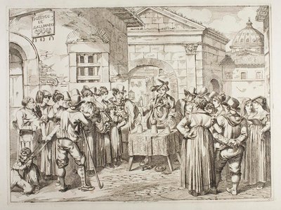 Le prestidigitateur - Achille Pinelli