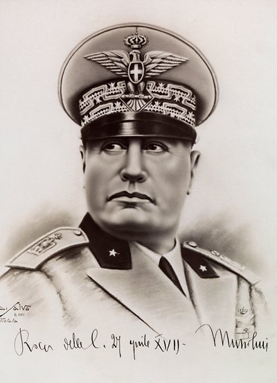 Benito Mussolini, 27 avril 1931 - Achille Villani
