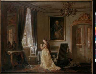 Salle de jardin du manoir de Wiepersdorf - Achim von Arnim