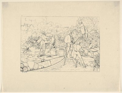 Contrebande de médicaments vers le Sud, des Gravures de la guerre confédérée, 1861-63 - Adalbert John Volck