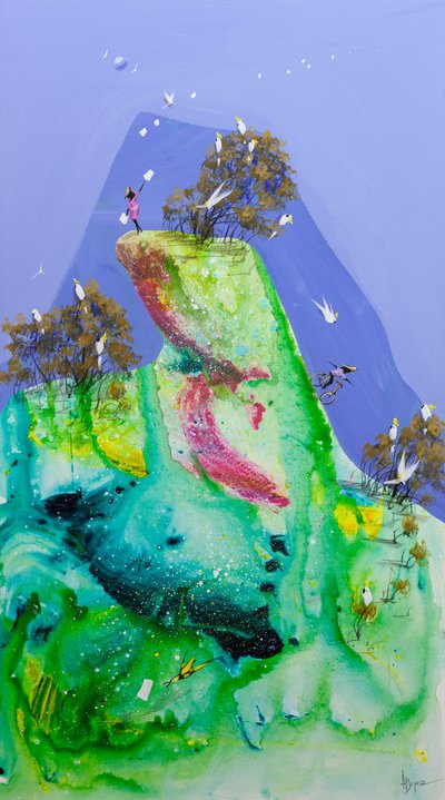 Un vol fantaisiste au-dessus des montagnes - Adam Bogusz