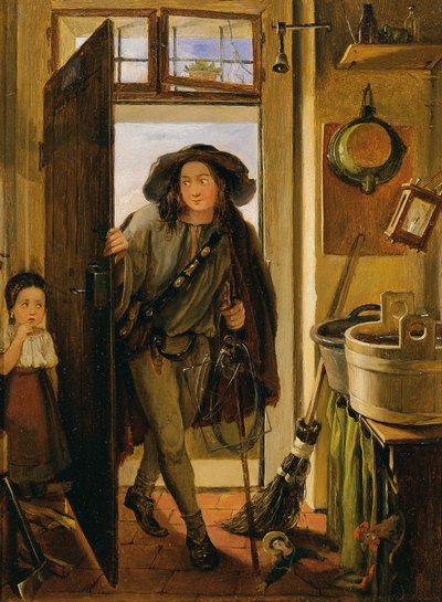 Le ferblantier dans la cuisine - Adam Brenner