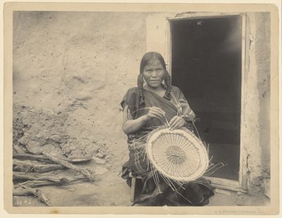 Villes Hopi, vannier - Adam Clark “A. C.” Vroman