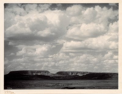 Autour de Zuni, depuis le nord-est du Pueblo "99" - Adam Clark Vroman
