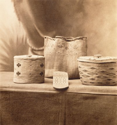 Paniers amérindiens par A.C. Vroman, vers 1898 - Adam Clark Vroman