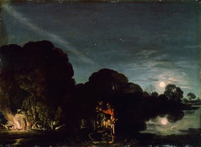 La Fuite en Égypte - Adam Elsheimer